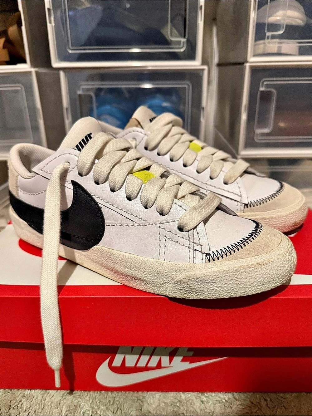 Nike Blazer Low '77 Jumbo "White Black" Sneakers